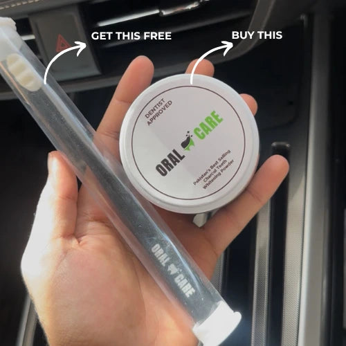 Oral Care - Activated Charcoal Whitening Powder